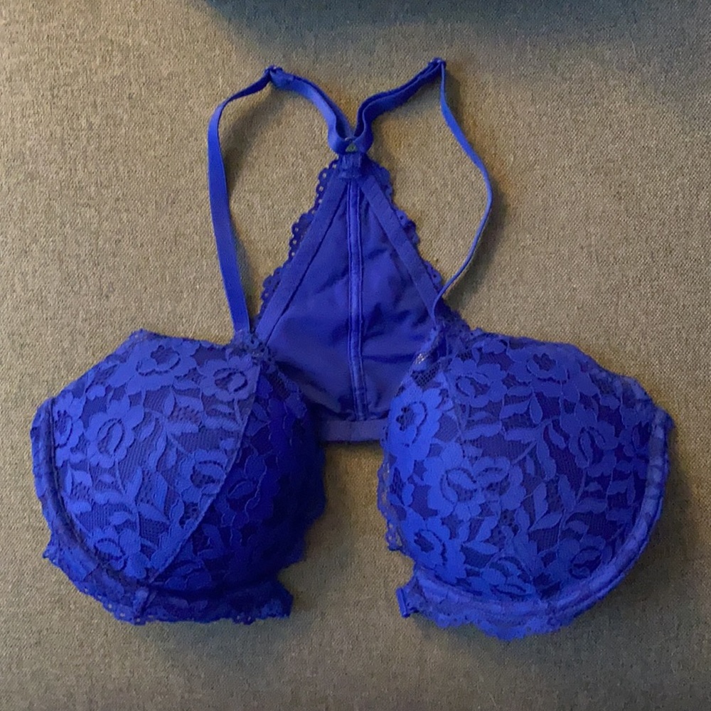 Pink Victoria’s Secret Date Racerback push-up bra 36C